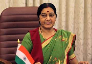 swaraj discusses tapi pipeline with turkmenistan president