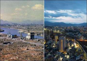 then now how hiroshima nagasaki look after 70 years of destruction