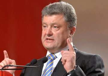 ukraine committed to talks for settling crisis president