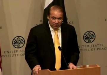 video pak pm nawaz shari being heckled by baloch supporter in us