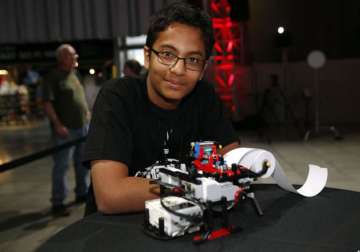 indian origin boy working with microsoft for braille printer
