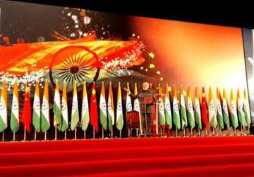 highlights pm modi s address to indian diaspora in shanghai