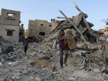 un says gaza destruction unprecedented