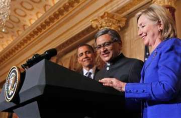 india a rising global power says hillary clinton
