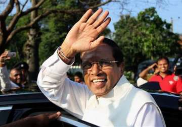 sri lankan president arrives in pakistan
