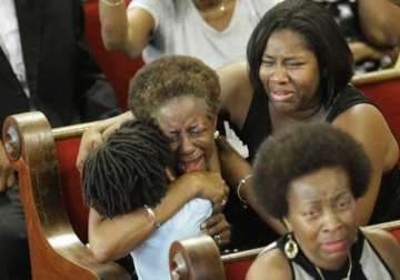 charleston shooting church holds first service after massacre