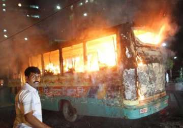 nine killed in bomb attacks on bus truck in bangladesh
