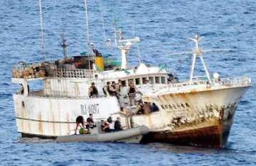 somali pirates hijack one more vessel with 19 indians on board