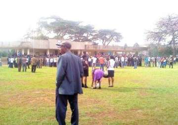 terror scare at kenya university campus one dead