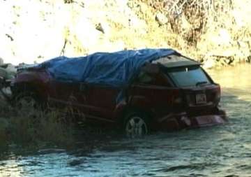 18 month old found alive 14 hours after car plunges into utah river