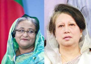 bangladesh pm rules out dialogue with arch rival zia