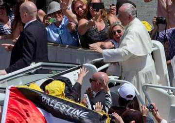pope canonizes 2 saints from 19th century palestine