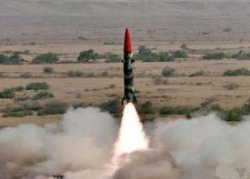 pak test fires nuclear capable ballistic missile