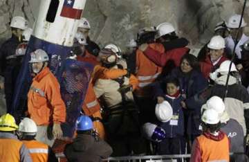 jubilation as last miner rescued in chile
