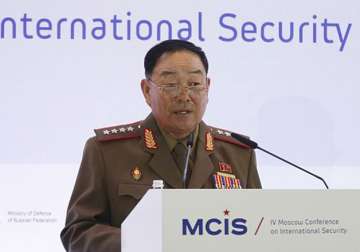 north korea executes defense chief for dozing off report