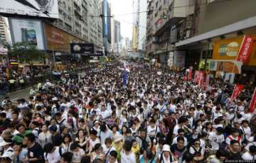 illegal hong kong protests can cause havoc china warns