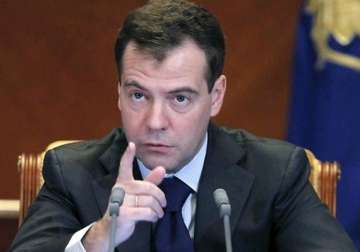 russia could restrict airspace in sanctions battle dmitry medvedev