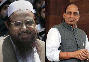 hafiz saeed dismisses rajnath singh s claim over jnu protests