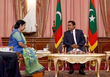 will not tolerate foreign interference maldives to india