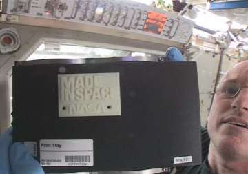 history created with first ever 3d printing in space