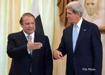 pakistan pm kerry discuss regional security