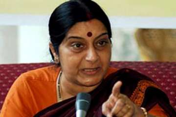 sushma swaraj to visit mauritius attend diaspora event