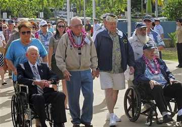 survivors gather to remember pearl harbor attack