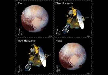 us honours pluto s historic flyby with postal stamps
