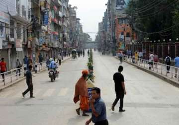 strike called by opposition parties cripples nepal s capital