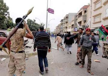19 militants killed in clashes in libya