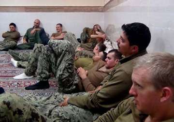 iran frees 10 u.s. navy sailors detained for drifting into its waters