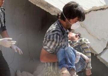 mortar fire on syria school kills 11 children