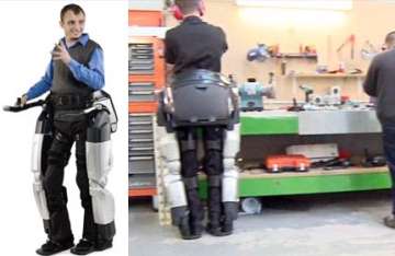 bionic legs allow paralysed new zealander to walk again