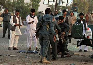 five civilians one soldier killed in afghanistan attack