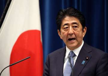 prime minister shinzo abe stops short of apology for world war ii