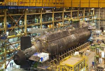 britain s biggest nuclear submarine is set to launch