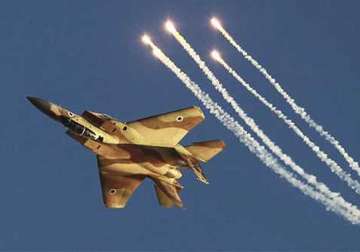 israeli jets strike on gaza in response to rocket attacks