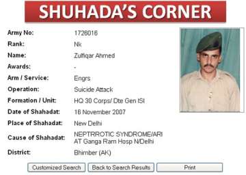 isi man who died in delhi is martyr on pak army website