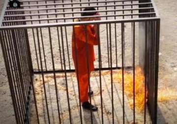 barbaric is video shows hostage pilot being burned alive jordan executes 2 prisoners in retaliation