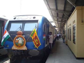 india assisted northern lanka railways trial run successful