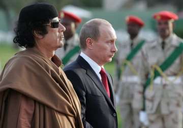 muammar gaddafi tried to marry son to vladimir putin s daughter