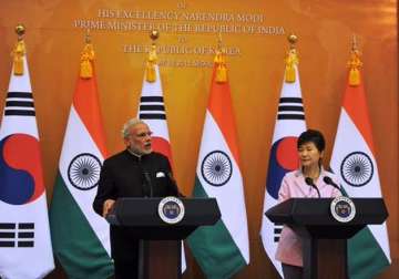 s korea pledges usd 10 bn for infra development in india