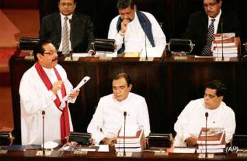 rajapaksa unveils new expanded sri lankan cabinet