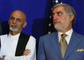 afghanistan presidential rivals sign unity deal after long dispute