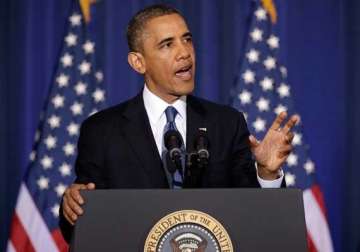barak obama gives calming message says us prepared for ebola