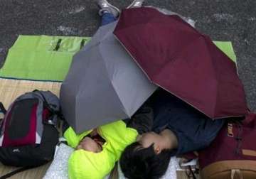 hong kong sympathisers plan occupy tiananmen campaign