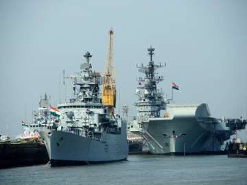indian naval ships on east africa deployment