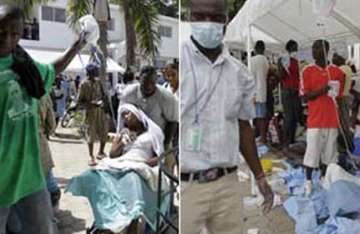 deadly cholera outbreak in quake hit haiti 135 people dead