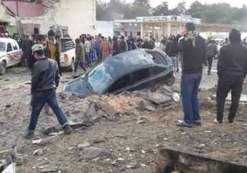 five killed in is suicide attack in libya