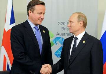 g20 summit vladimir putin may leave early after tense meeting with david cameron